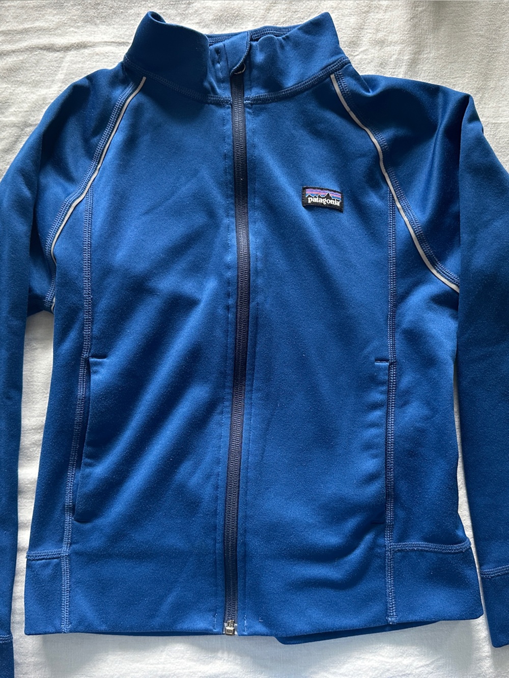 Patagonia Kids Blue Full-Zip Lightweight Jacket